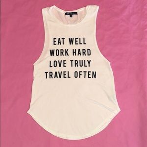 Sleeveless Top T Shirt